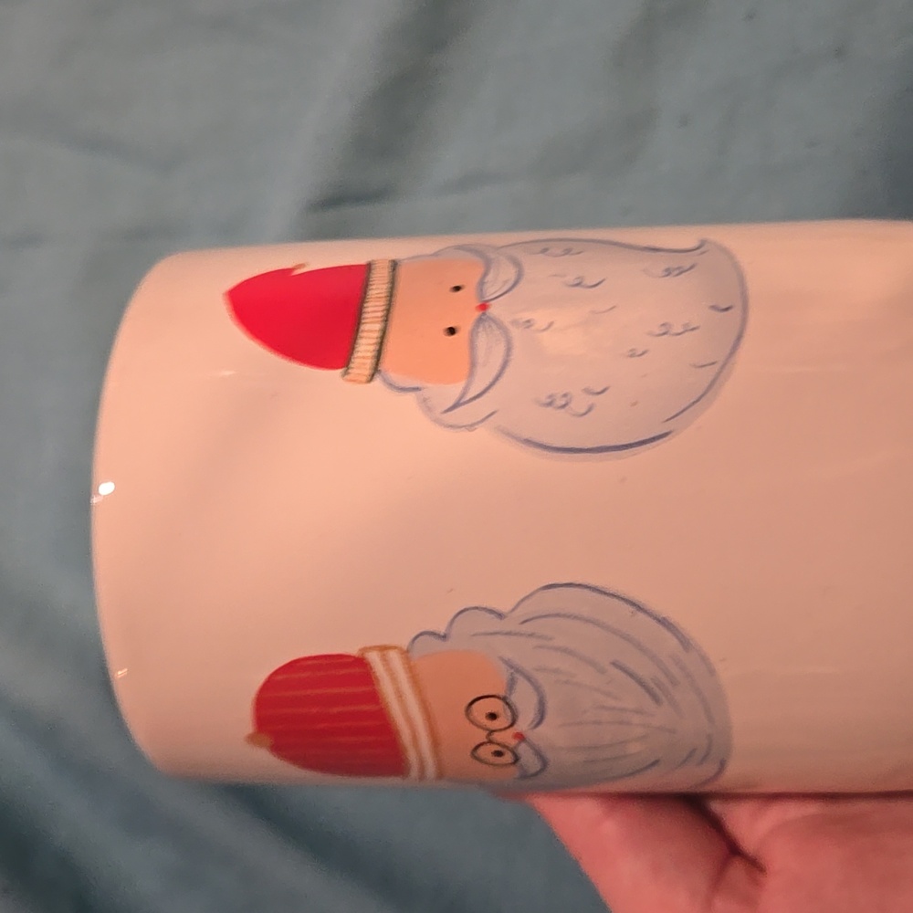 C R Gibson Porcelain Santa Mug - Picture 4 of 6